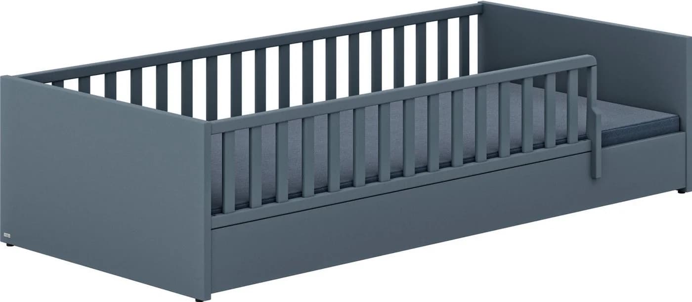Paidi Kinderbett Little Flo Mattblau Umbaubar Bodenbett - Bild 3
