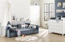 PAIDI Kinderbett Little Flo Mattblau Umbaubar Bodenbett Bild 3