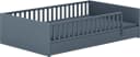 PAIDI Kinderbett Little Flo Mattblau Umbaubar Bodenbett Bild 4