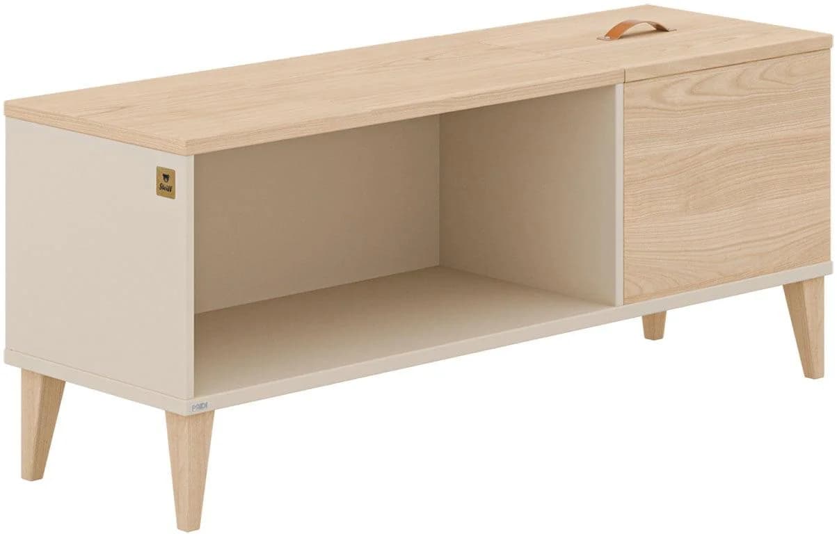 PAIDI Lowboard Mila & Ben Steiff Beige 3 Türen Push-to-open