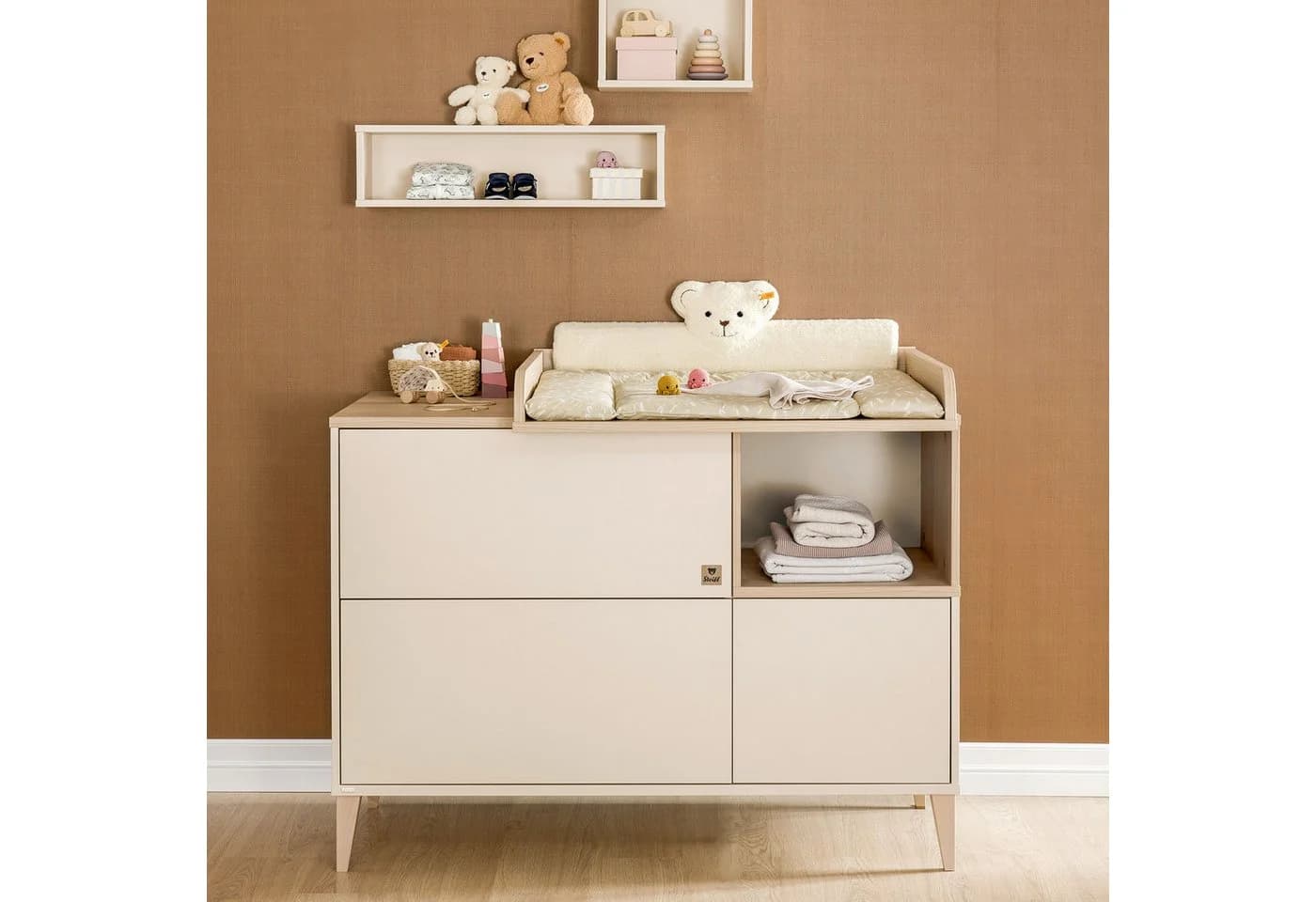 Paidi Wickelaufsatz Mila & Ben Beige Holzwerkstoff Wickelkommode
