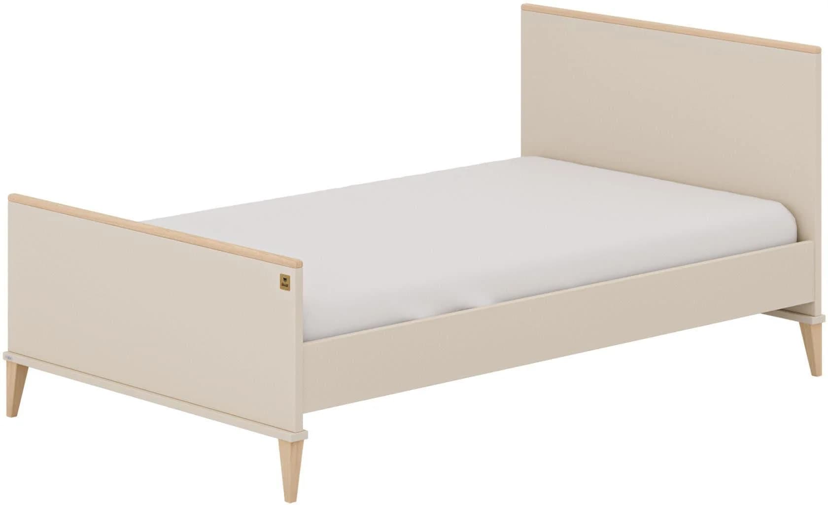 PAIDI Mila & Ben Kinderbett Beige Massivholz 120x200cm