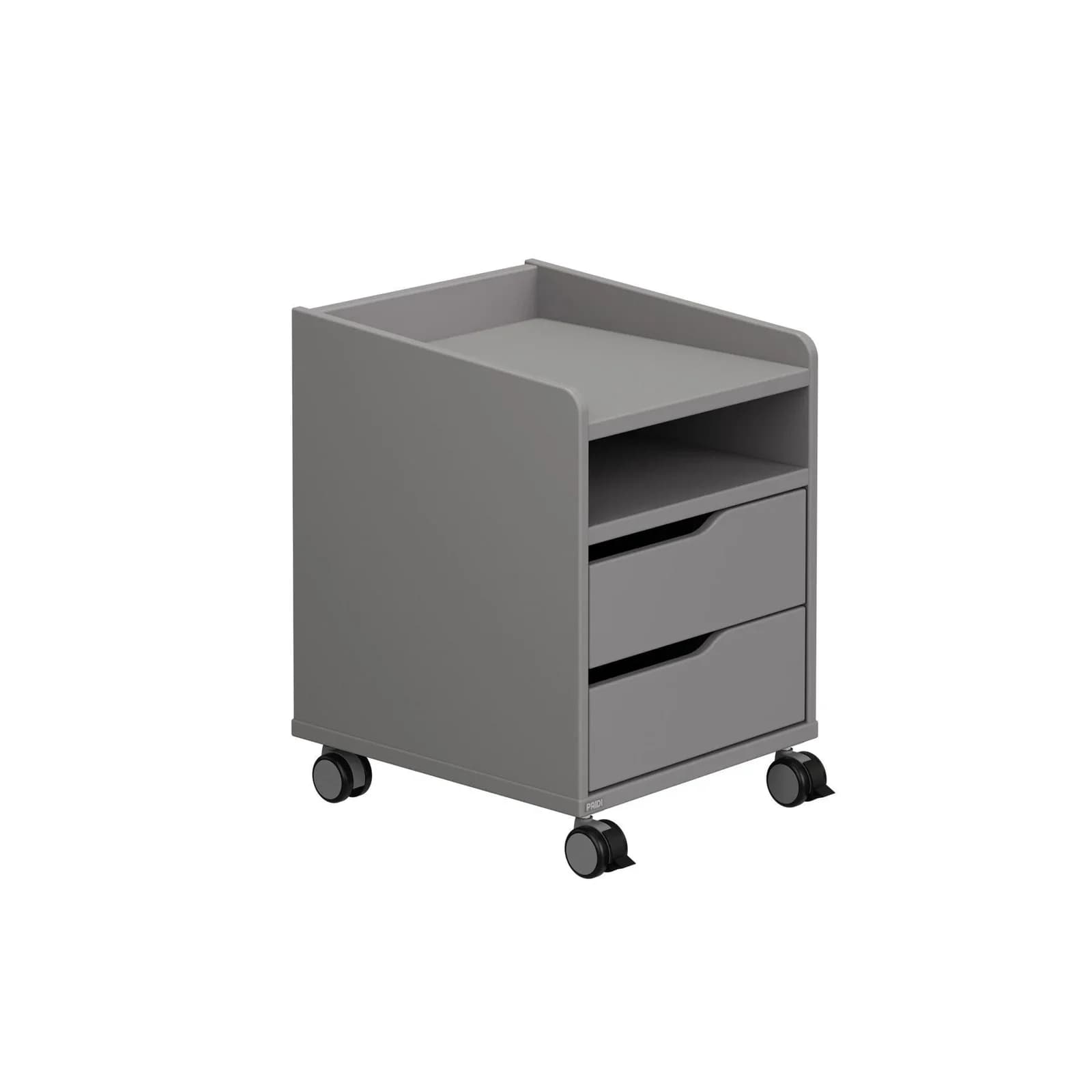Rollcontainer PAIDI 2S Schiefergrau