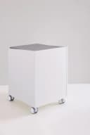 PAIDI Diego Rollcontainer Weiß mit 2 Schubladen Bild 3