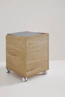 PAIDI Diego Rollcontainer Eiche-Montana mit Soft-Close Schubladen Bild 3