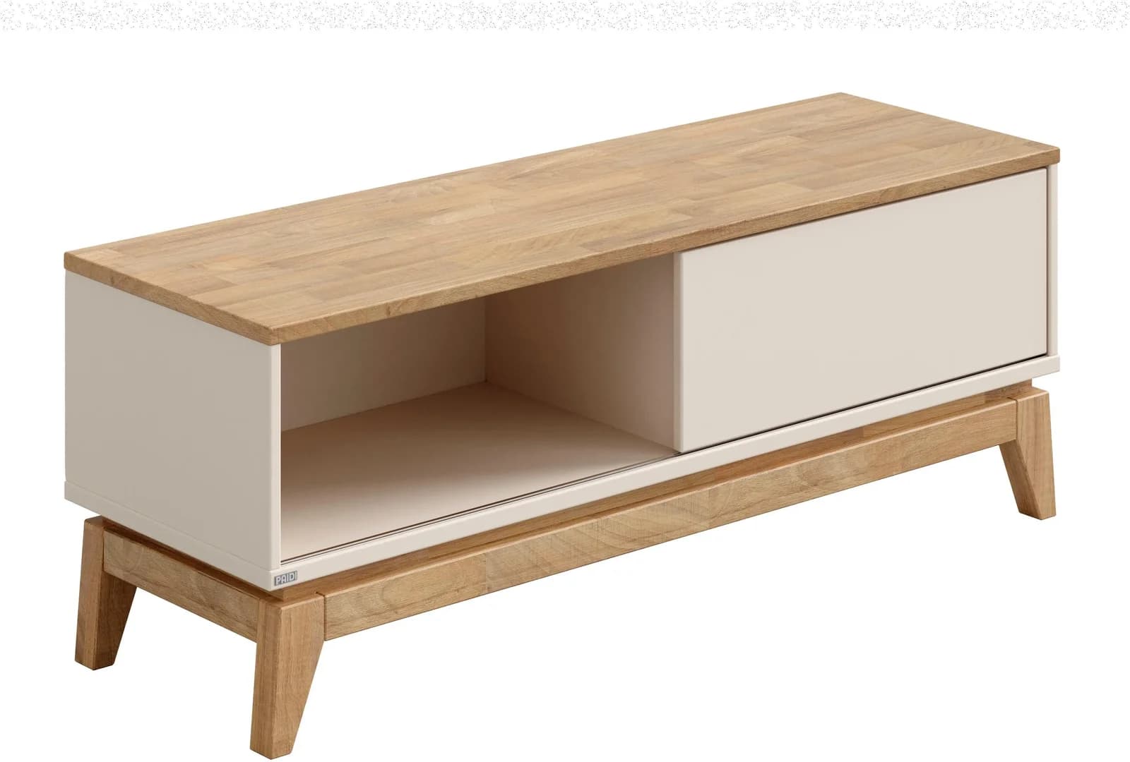PAIDI Lowboard Stiene Holzfarben Skandinavisches Design