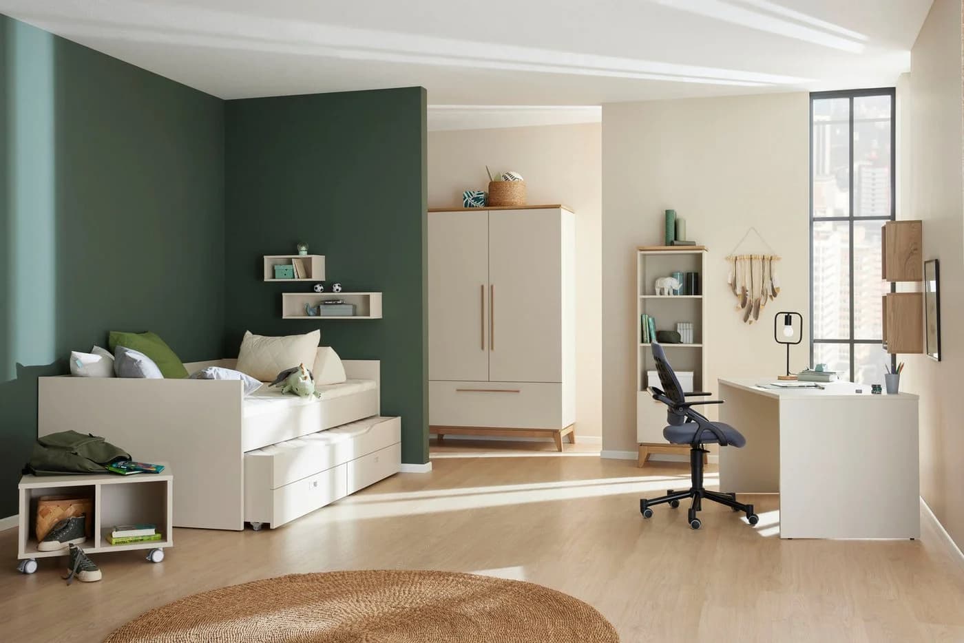 PAIDI Schreibtisch Stiene Beige - Bild 4