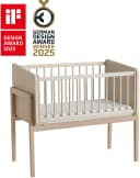 PAIDI Beistellbett Little Cloud Beige höhenverstellbar umbaubar Bild 2