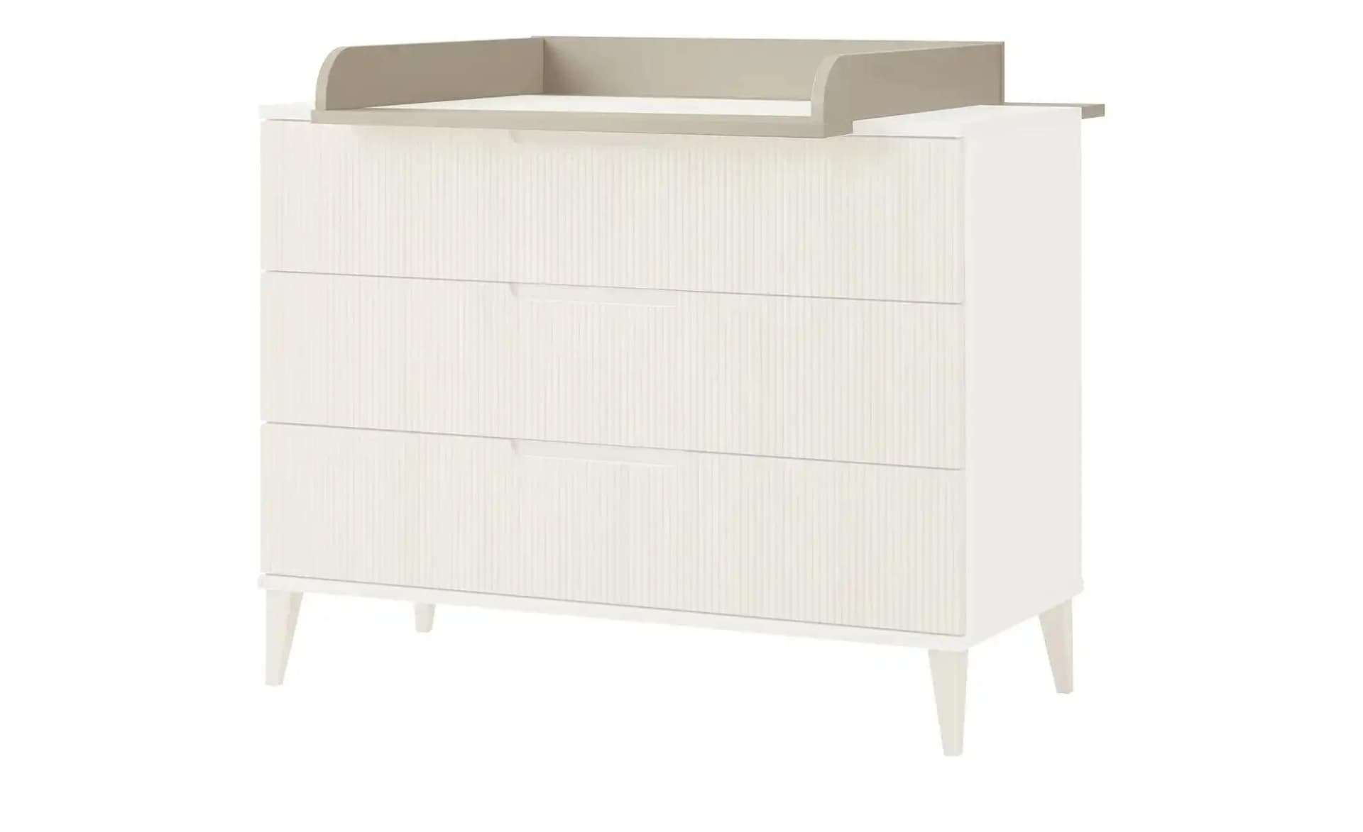 PAIDI Wickelaufsatz JONTE Beige Wickelauflage Holz