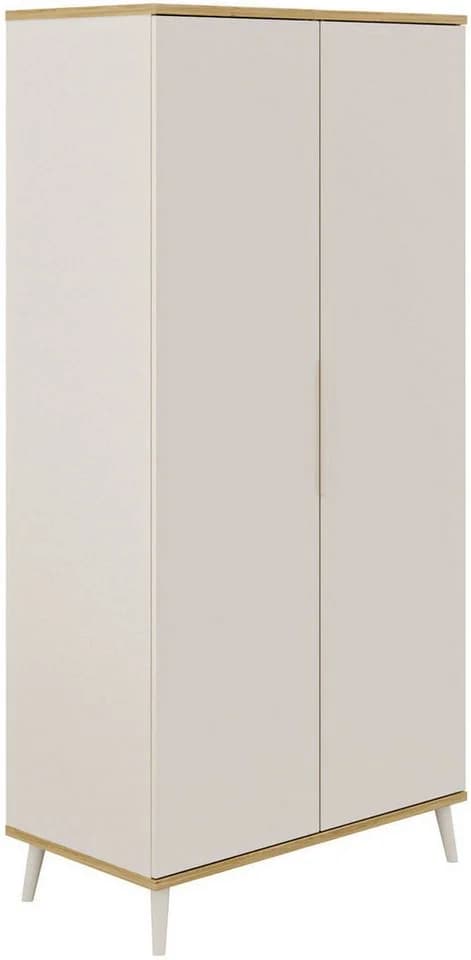 Montana Kleiderschrank aus Holz und Spanplatte in Beige und Cashmere - Bild 3