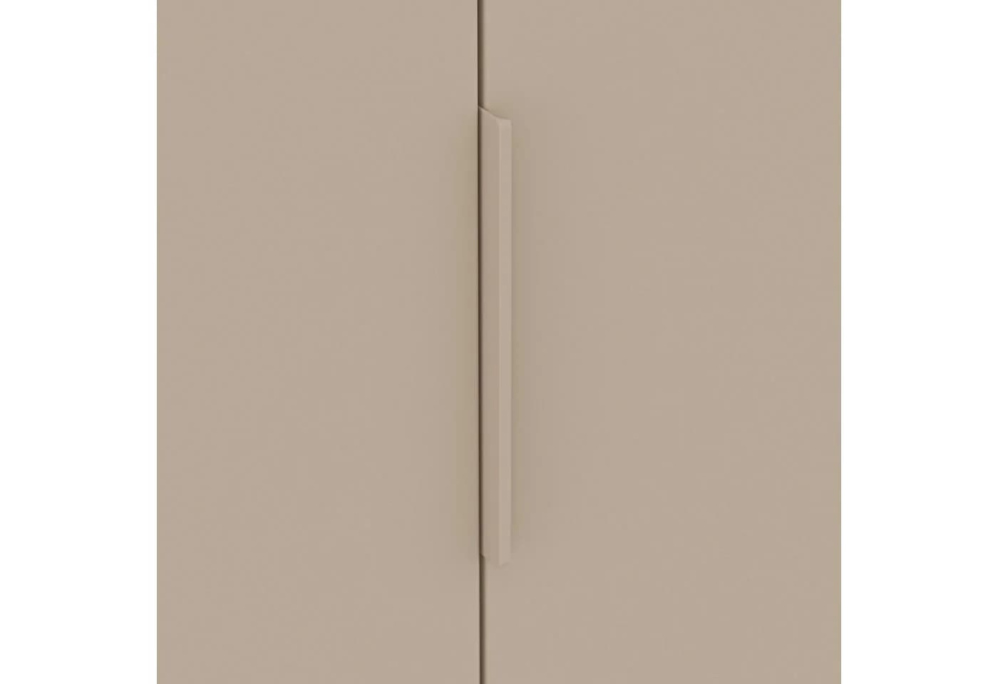 Montana Kleiderschrank aus Holz und Spanplatte in Beige und Cashmere - Bild 5