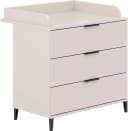 HOME AFFAIRE Wickelkommode ARI Beige 3 Schubladen Soft-Close Bild 5