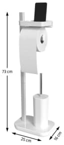 Bischof Stena WC-Garnitur Weiß Aluminium Kunststoff Bild 4