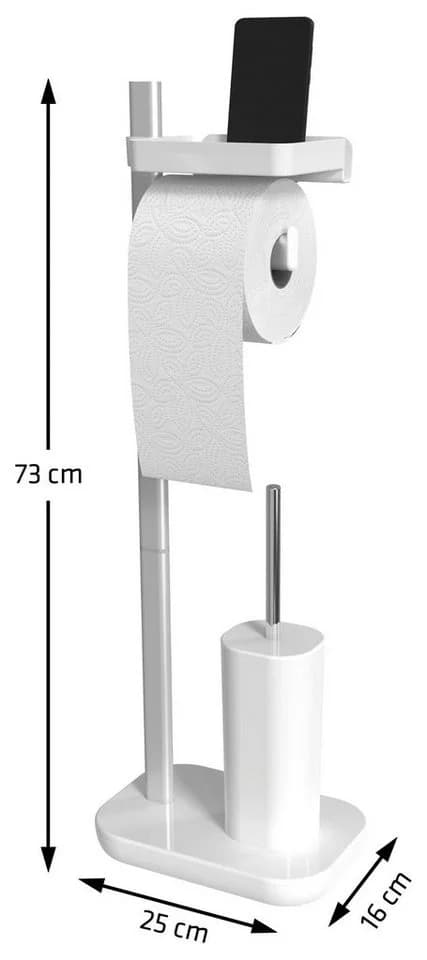 Bischof Stena WC-Garnitur Weiß Aluminium Kunststoff - Bild 4