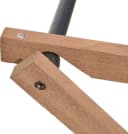 BISCHOF Wäscheständer Falt-Turm Braun Schwarz Holz Metall Bild 5