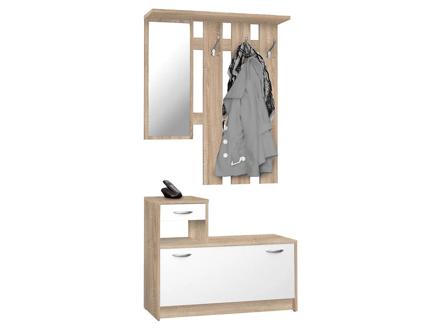 Finori Garderoben-Set Weiß Modern - Bild 5