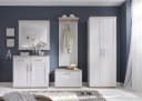 Xora Garderobenschrank Romance Landhausstil Weiß Bild 4