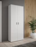 HBZ-MEBLE Schuhschrank Lincoln Weiß Glanz 2 Türen Bild 2