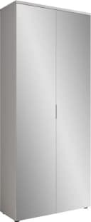 HBZ Lincoln Schuhschrank Weiß mit Spiegeltüren Bild 2