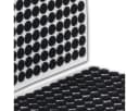Sintron Klettpads selbstklebend schwarz 10mm 200 Stück Bild 1