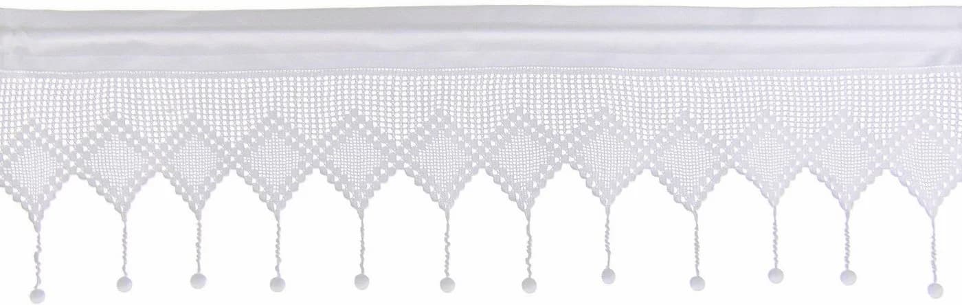 Querbehang "Attersee" Gr. 2, weiß, Baumwolle, HOSSNER - ART OF HOME DECO, Gardinen - Bild 2