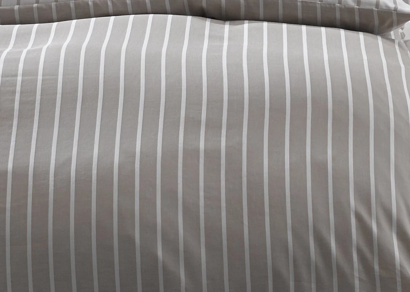 Bettwäsche Mako Satin Damast Wende Bettwäsche Santiago Braun/Grau