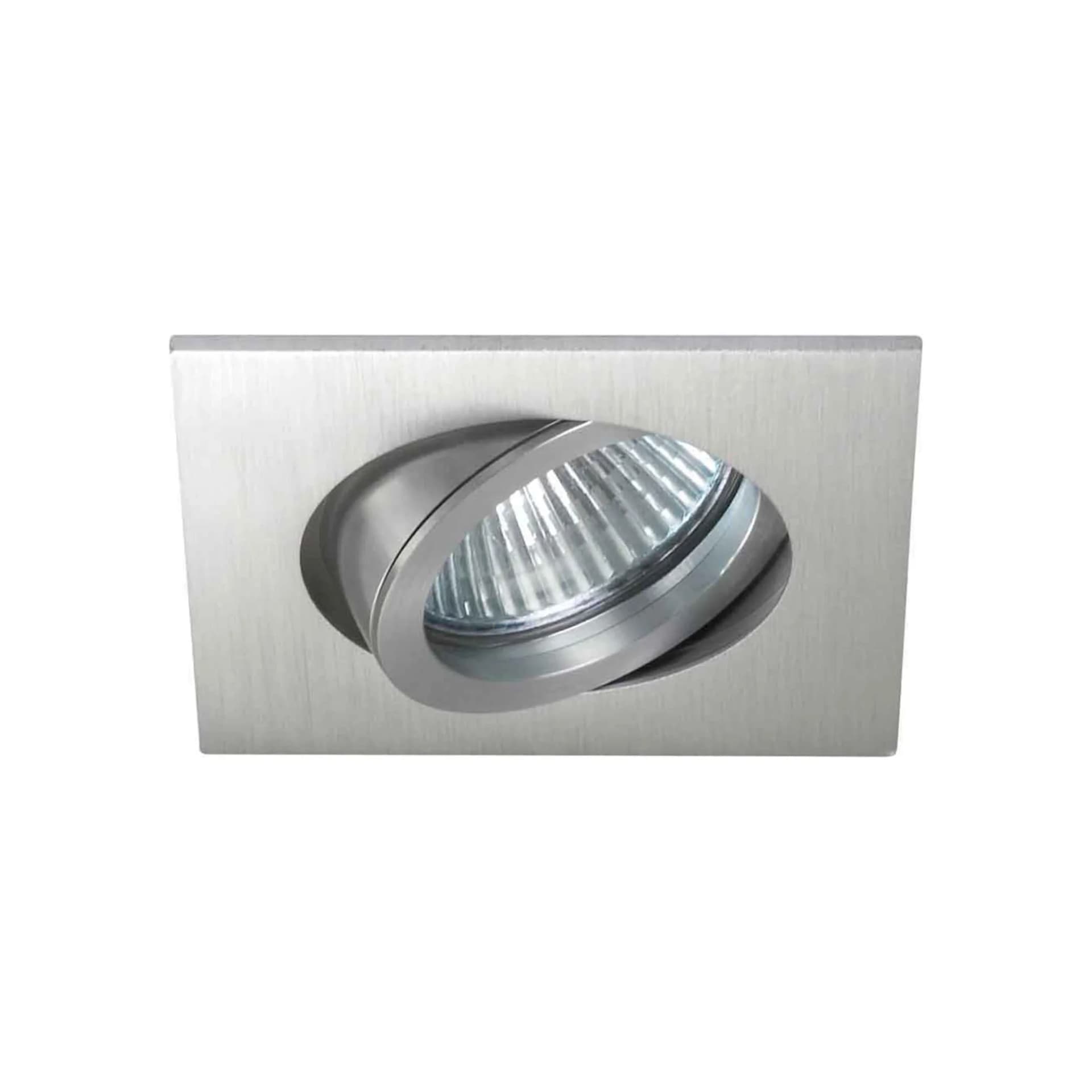 Brumberg Tirrel-S Einbaustrahler eckig Aluminium matt
