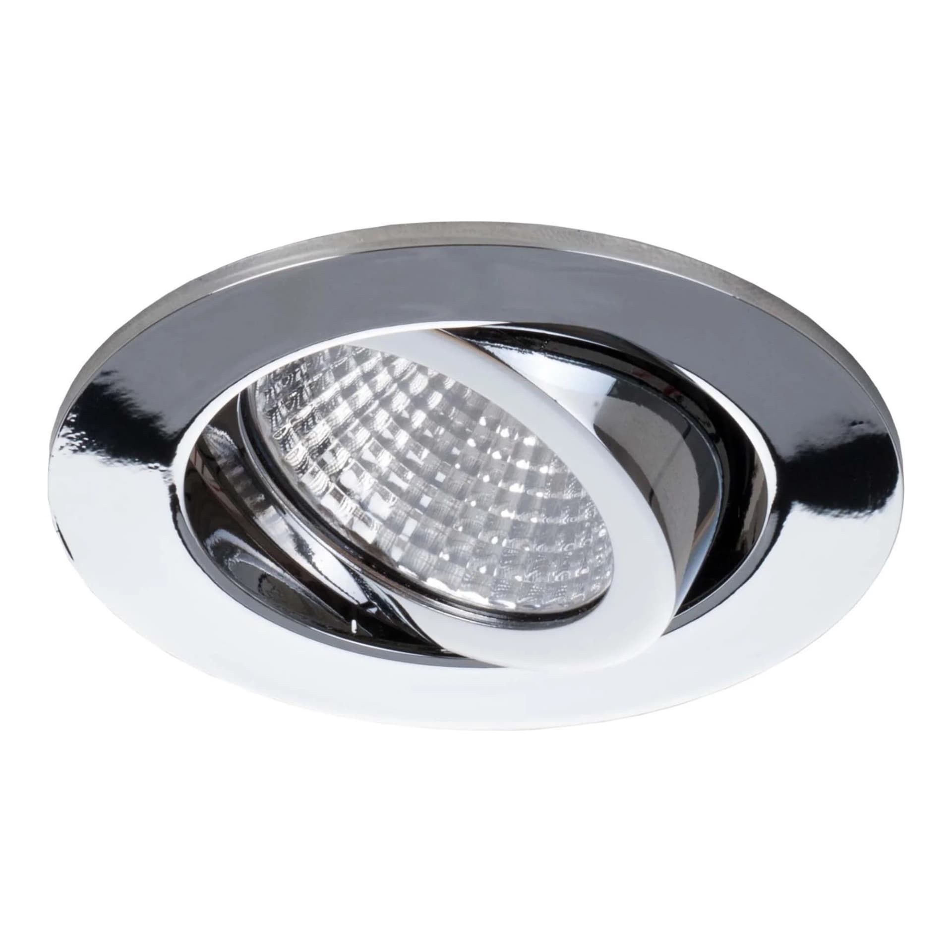 Brumberg Leuchten LED-Einbaustrahler 3000K Warmweiß Chrom