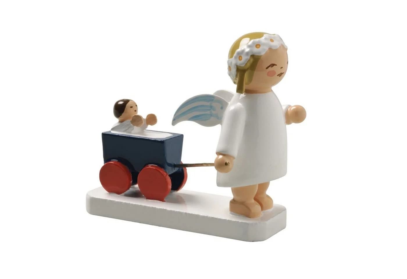 Wendt & Kühn Margeritenengel mit Puppenwagen 634/30/6