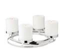 EDZARD Adventskranz Annabel Silber 34 cm Bild 2