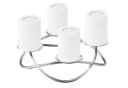 EDZARD Adventskranz Alloa Silber 33 cm Bild 2