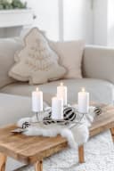 EDZARD Adventskranz Alloa Silber 33 cm Bild 3