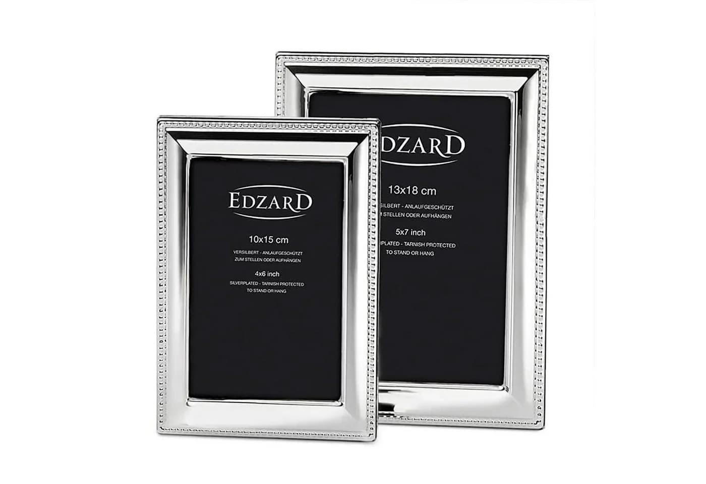 EDZARD Bilderrahmen Perla Versilbert 13x18 cm - Bild 4