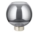 EDZARD Windlicht Jack Kristallglas Silber Platinrand Bild 1