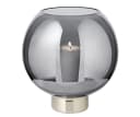EDZARD Windlicht Jack Kristallglas Silber Platinrand Bild 2