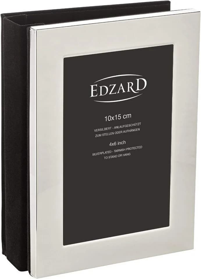 EDZARD Fotoalbum Lugano 10x15 cm versilbert für 80 Fotos - Bild 2