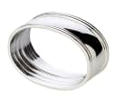 EDZARD Serviettenring Faden 6er-Set Oval Silber-Optik Bild 1