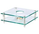 EDZARD Teestövchen Carmen Glas Silber Bild 2