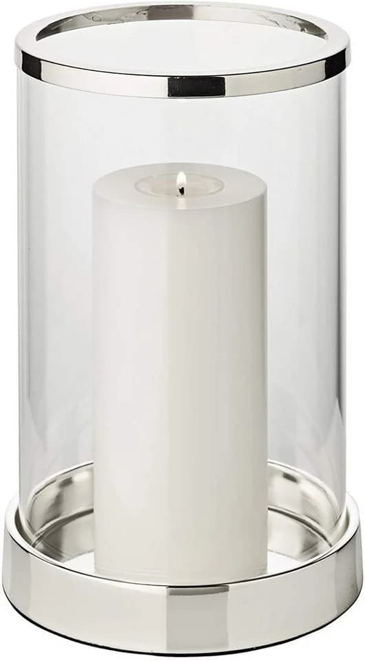EDZARD Windlicht Sanremo versilbert Glas - Bild 2