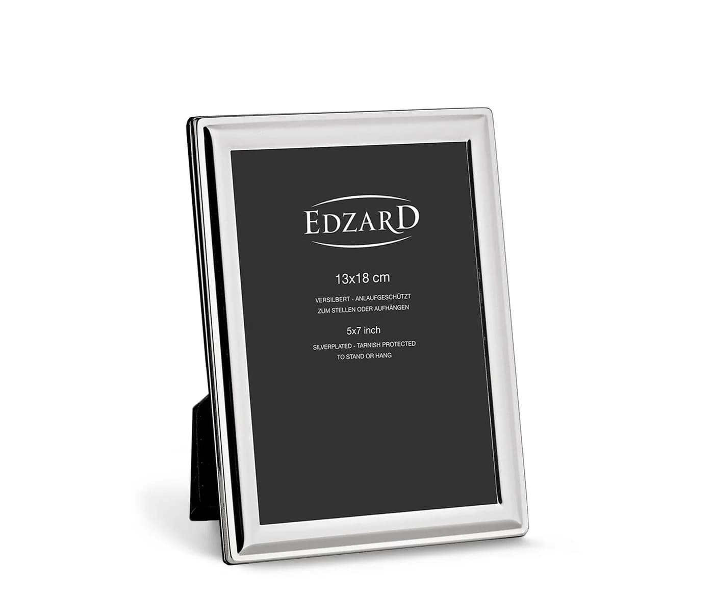 EDZARD Bilderrahmen Terni versilbert & anlaufgeschützt für 13x18 cm Foto - Bild 2