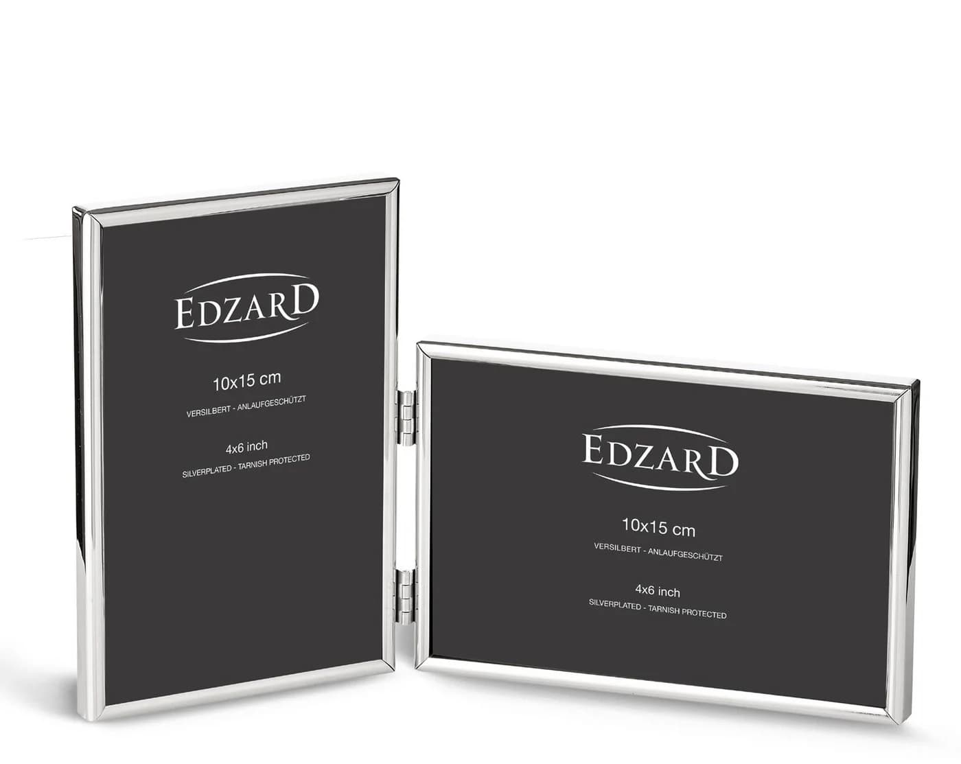 EDZARD Bilderrahmen Otto versilbert Doppelrahmen 10x15 cm - Bild 2