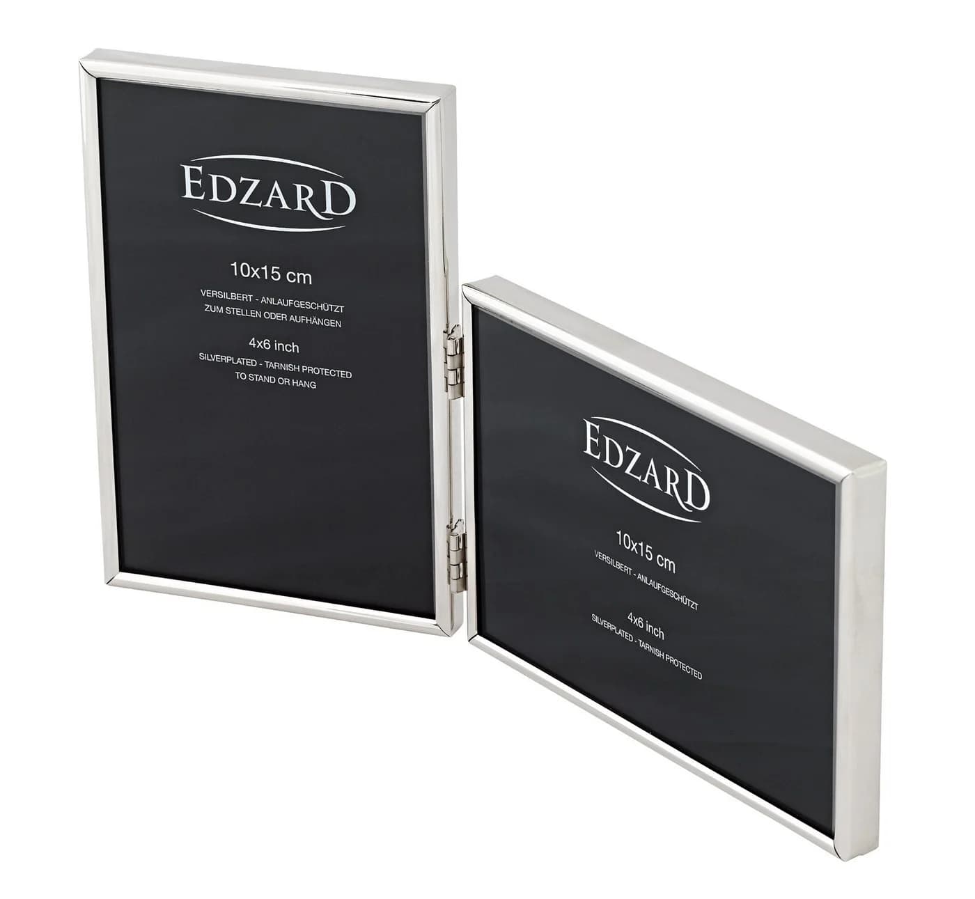EDZARD Bilderrahmen Otto versilbert Doppelrahmen 10x15 cm - Bild 4