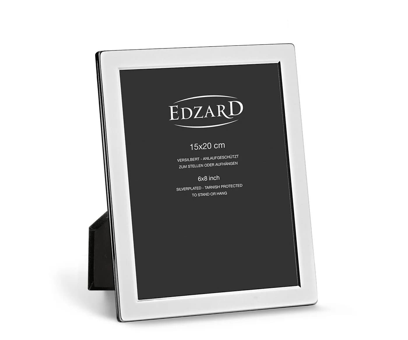 EDZARD Bilderrahmen Salerno Versilbert Anlaufgeschützt 15x20 cm - Bild 2