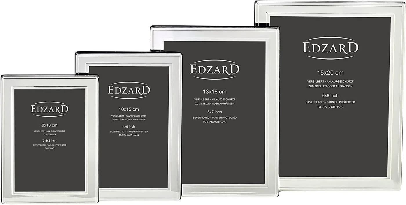 EDZARD Bilderrahmen Nardo, versilbert, 13x18 cm - Bild 4