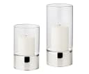 EDZARD Windlicht Granada 2er-Set Silber-Optik Bild 2