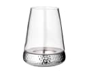 EDZARD Windlicht Bora Glas Silber-Optik Laterne für Stumpenkerzen Ø 18 cm Bild 1