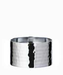 EDZARD Kerzenhalter Agadir Edelstahl Silber Hämmer-Optik Bild 1