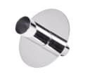 EDZARD Flaschenkerzenhalter Silber Edelstahl Bild 1