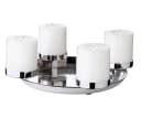 EDZARD Adventskranz Kaya Silber-Optik 36 cm Bild 2