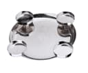 EDZARD Adventskranz Kaya Silber-Optik 36 cm Bild 4
